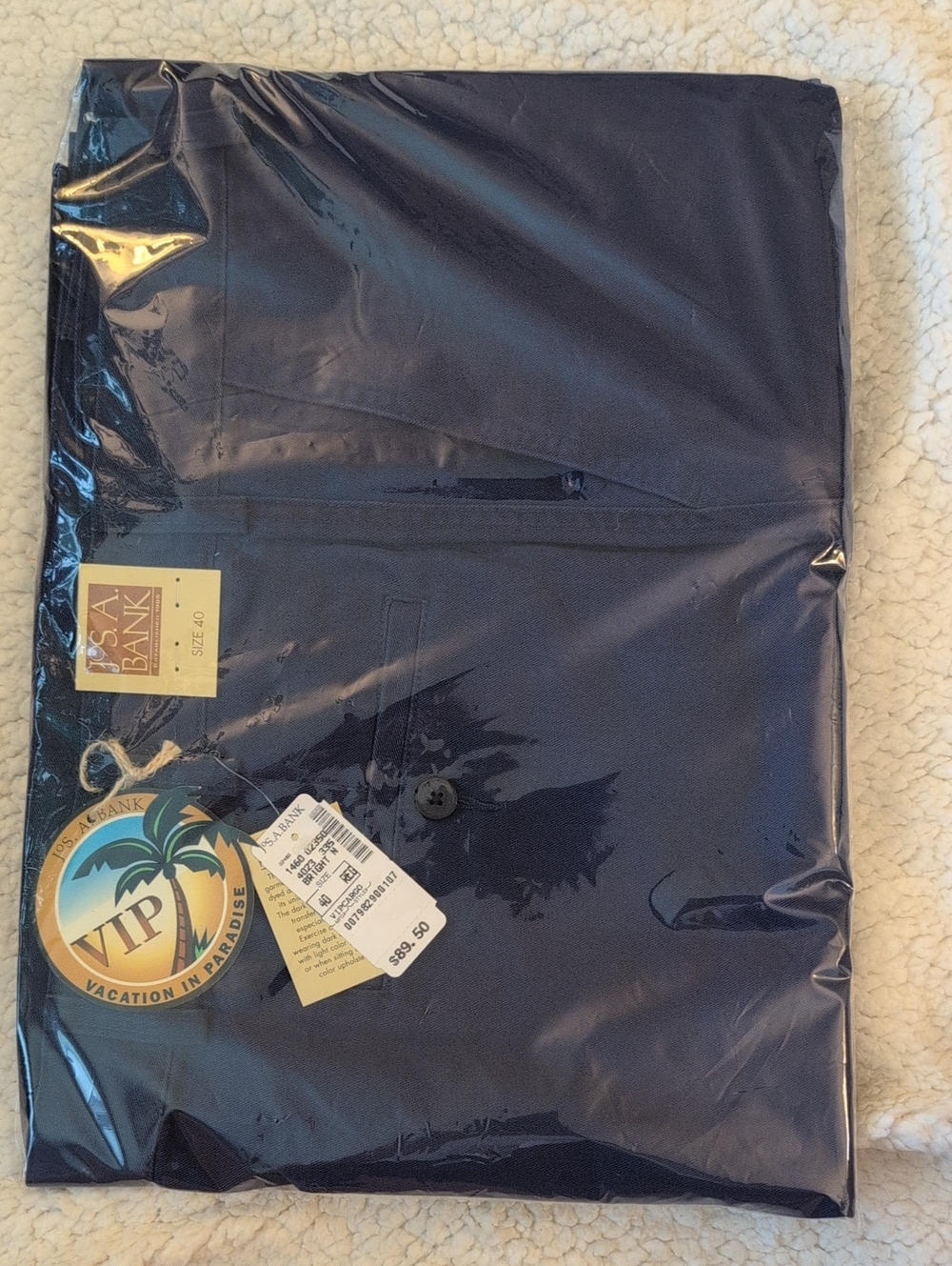 Jos. A. Bank Navy Shorts